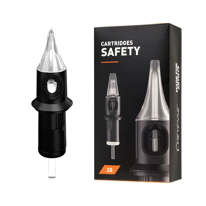 Anal Cheyenne Cheyenne Needles Tattoo Safety Cartridges Box of 20