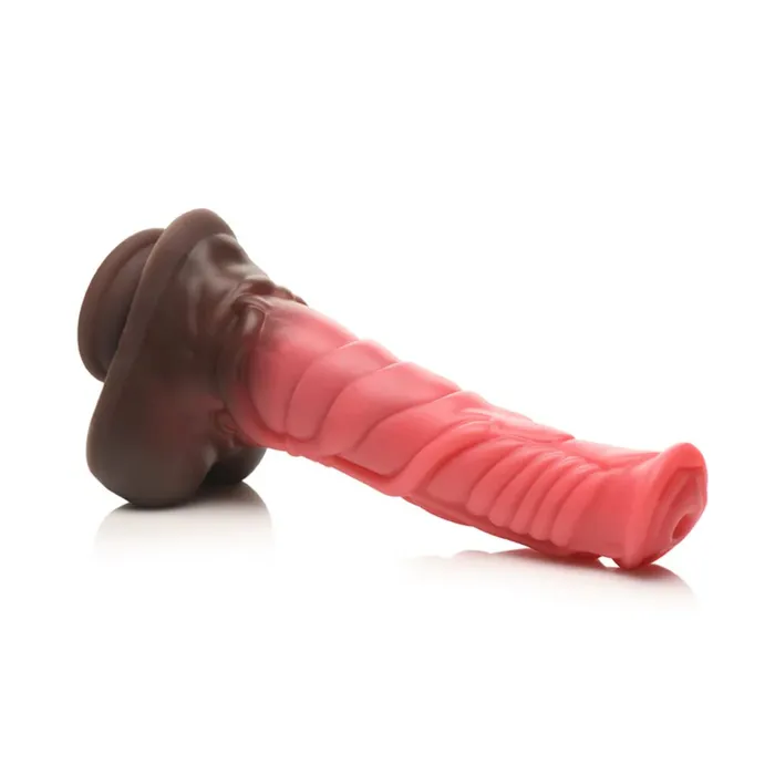 Anal Deluxe Centaur 10 inch Vibrating Thrusting Silicone Fantasy Horse Dildo XR Brands