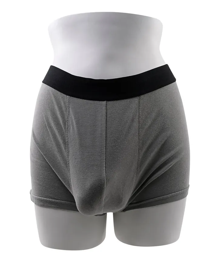Anal Evolved Novelties Gender X 4 Inch Ultra Realistic Silicone Packer with Wide Base Chocolate