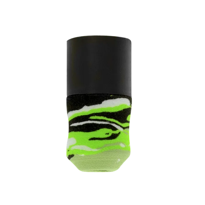 Anal FK Irons Disposable Foam Ergo Grips Lime Camo Box of 24 FK Irons