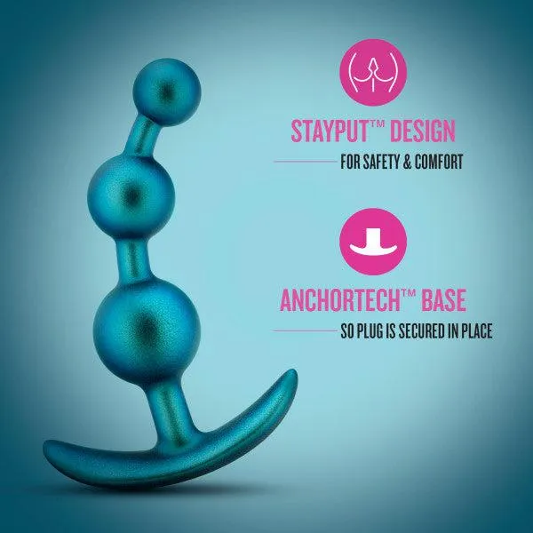 Anal Gamma Silicone Anal Beads Butt Plug Blush