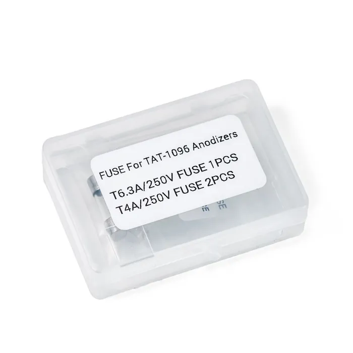 Anal Precision Replacement Set of Fuses for our Anodizer Price Per 1 Set of 3 Fuses