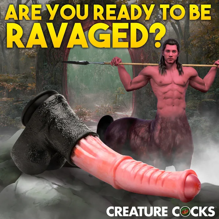 Anal XR Brands Centaur Giant 13 Inch Silicone Fantasy Horse Dildo