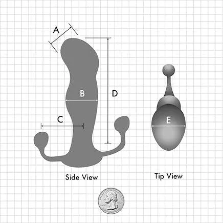 Aneros Male Sex Toys Aneros Progasm Jr HandsFree Prostate Stimulator