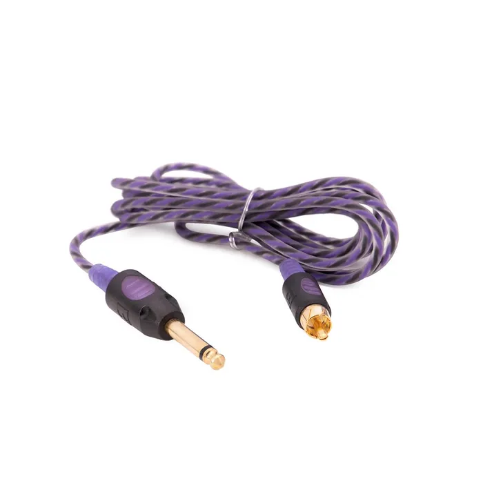 Bishop Rotary 7 Premium RCA Cord Purple Bishop Rotary Vibrators