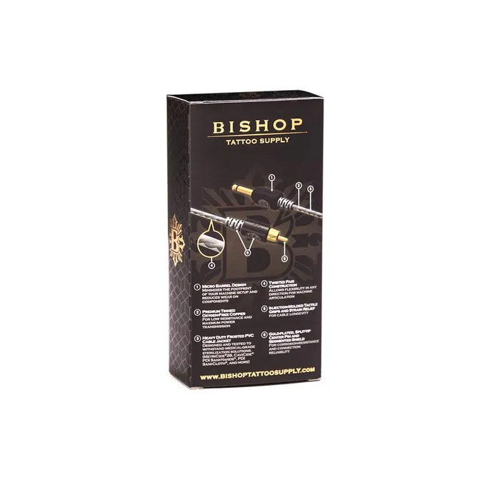 Bishop Rotary 7 Premium RCA Cord Purple Bishop Rotary Vibrators