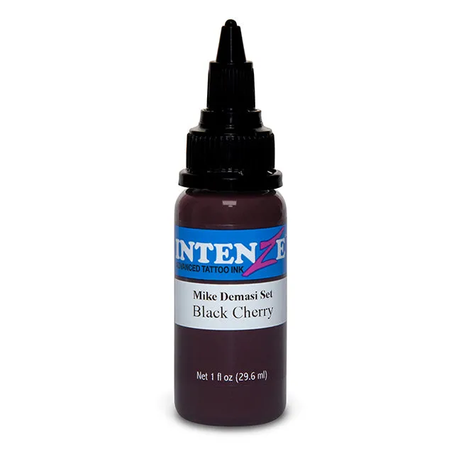 Black Cherry Mike Demasi Series Intenze Tattoo Ink 1oz Bottle Intenze Anal