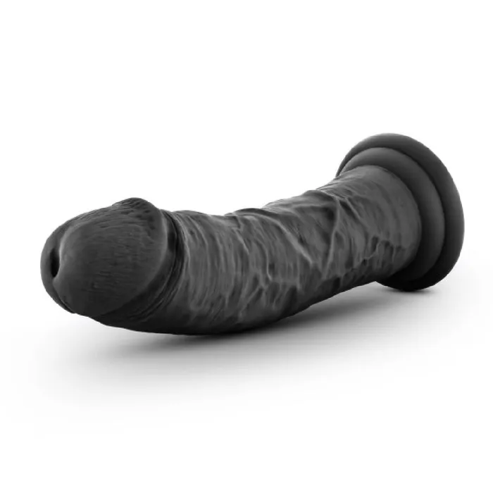 Blush Anal Jammy Silicone Thick 8 Inch Dildo Black