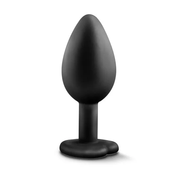 Blush Anal Temptasia Bling Small Silicone Butt Plug Black