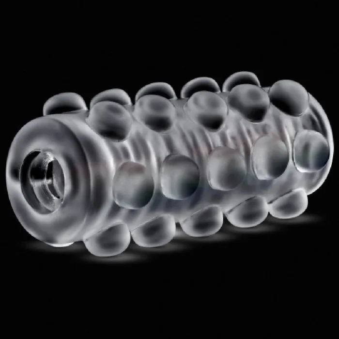 Blush Male Sex Toys Rize Swich Self Lubricating Glow in the Dark Reversible Stroker
