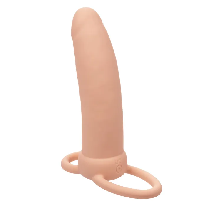 California Exotic Novelties Inc Female Sex Toys Performance Maxx Rechargeable Thick Dual Penetrator Ivory