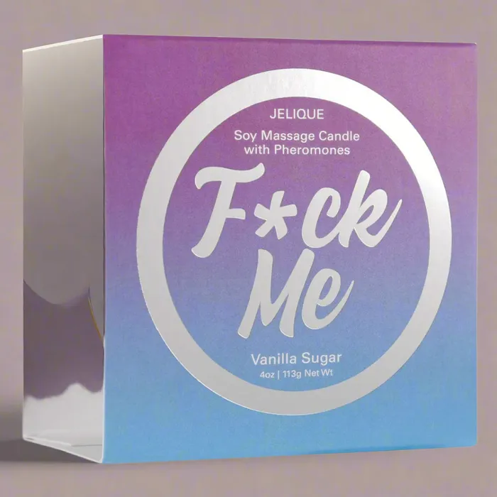 Classic Brands Couples Fck Me Pheromone Massage Candle Vanilla Sugar Scent
