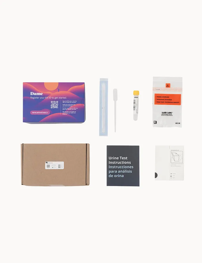 Couples Dame Products Gonorrhea Chlamydia STI Kit 1 Site