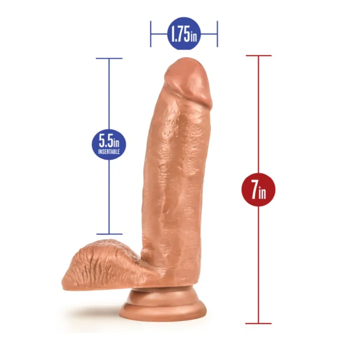 Coverboy Manny the Fireman 675 Inch Dildo Mocha Blush Dildos
