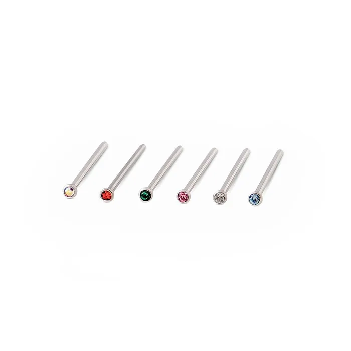 Dildos 18g 1116 Bezel Set Jewel Martini Glass Nose Fishtail Jewelry Price Per 1 Painful Pleasures