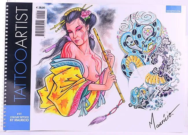 Dildos 3ntini Tattoo Artist Mauricio 1 Big Tattoo Book