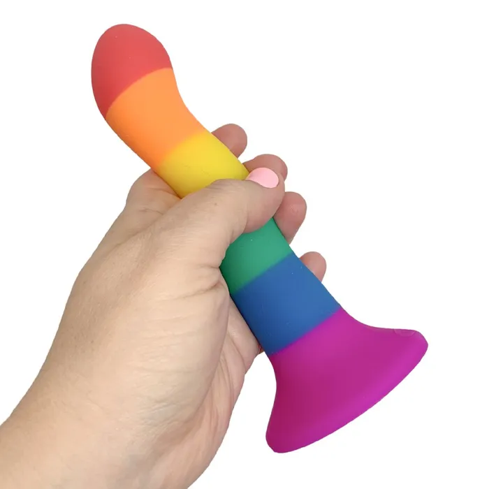 Dildos Colours Wave Pride Edition 75 Inch Silicone Rainbow Dildo NS Novelties Dildos Colours Wave Pride Edition 75 Inch Silicone Rainbow Dildo NS Novelties