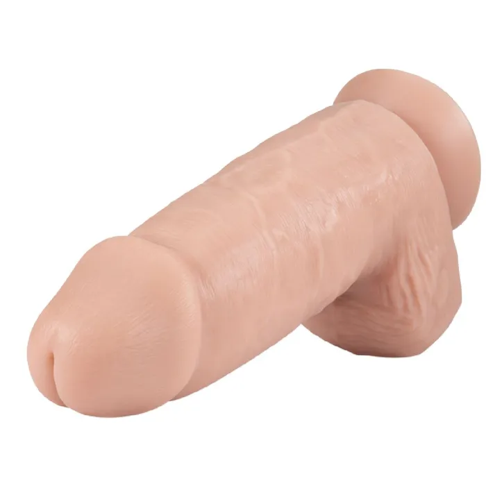Dildos Dr Chubbs 10 Inch Ultra Thick Dildo Vanilla Blush