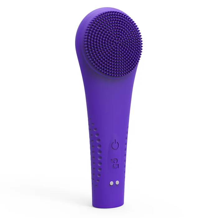 Dildos FunMates Misia DoubleSided Soft Brush Facial Cleansing Devices10 Frequency Cleansing
