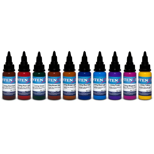 Dildos Intenze Lining Blue Light Intenze Color Lining Series Pick Size