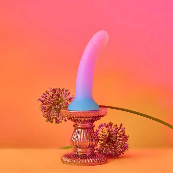 Dildos Lovely Planet Utopia Pink and Blue Ombre Silicone Dildo