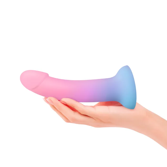 Dildos Lovely Planet Utopia Pink and Blue Ombre Silicone Dildo