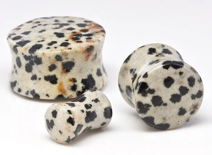 Dildos Painful Pleasures JASPER Dalmatian Stone Double Flare Plugs 10g 1 Price Per 1 Dildos Painful Pleasures JASPER Dalmatian Stone Double Flare Plugs 10g 1 Price Per 1