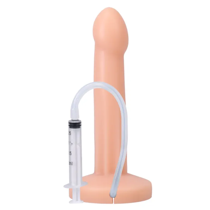 Dildos Tantus Pop 7 Inch Silicone Squirting Dildo Vanilla