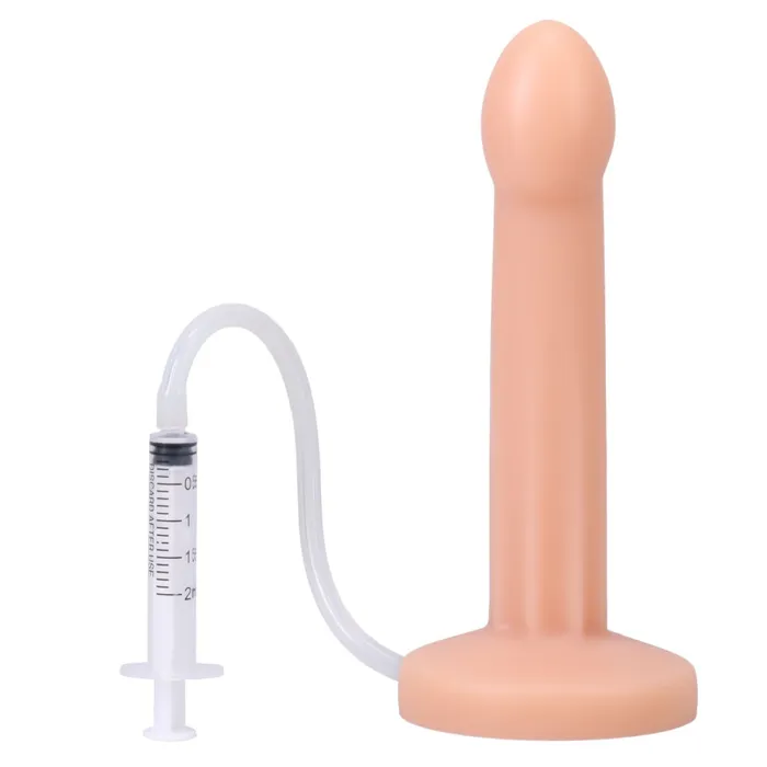 Dildos Tantus Pop 7 Inch Silicone Squirting Dildo Vanilla