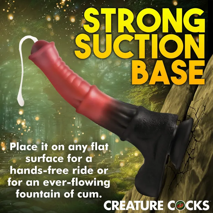 Dildos XR Brands Centaur Explosion Squirting 95 inch Silicone Fantasy Horse Dildo