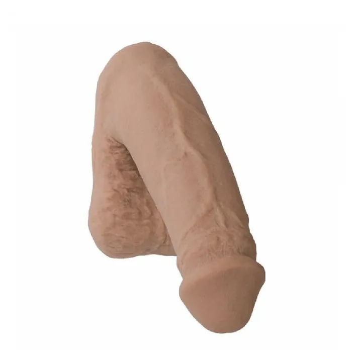Doc Johnson Dildos Pack It Lite Realistic 45 Inch Packing Dildo Mocha