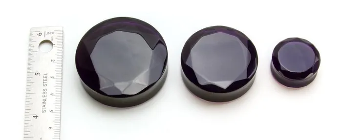 Double Faceted Purple Glass Plug Price Per 1 Painful Pleasures Anal Double Faceted Purple Glass Plug Price Per 1 Painful Pleasures Anal