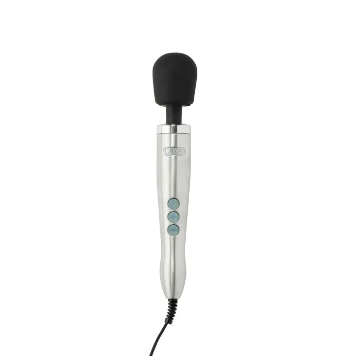Doxy Vibrators Doxy Die Cast Extra Powerful Wand Vibrator Silver