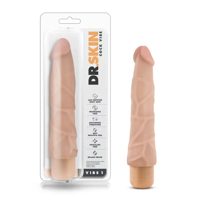 Dr Skin Cock Vibe 1 Pleasher Spot Female Sex Toys