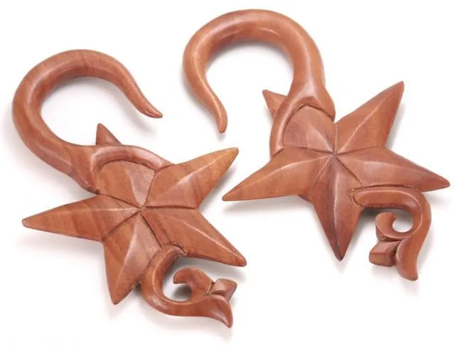 Elementals Organics Vibrators NAUTICAL STAR with Vines Red Saba Wood Hanger 3mm12mm Price Per 1 Elementals Organics Vibrators NAUTICAL STAR with Vines Red Saba Wood Hanger 3mm12mm Price Per 1