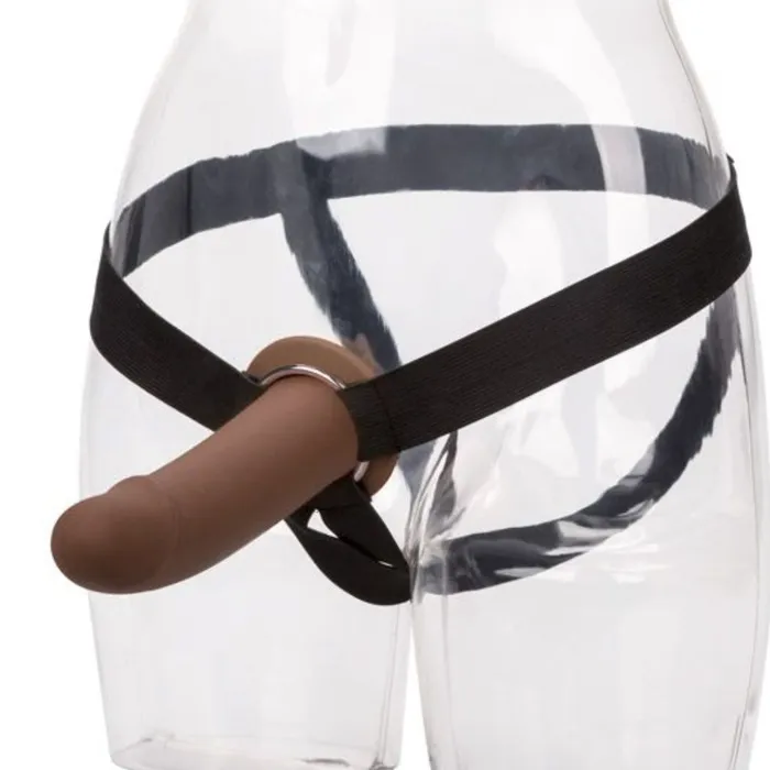 Female Sex Toys CalExotics PPA with Jock Strap Hollow Silicone Penis Extender Strapon Chocolate Female Sex Toys CalExotics PPA with Jock Strap Hollow Silicone Penis Extender Strapon Chocolate