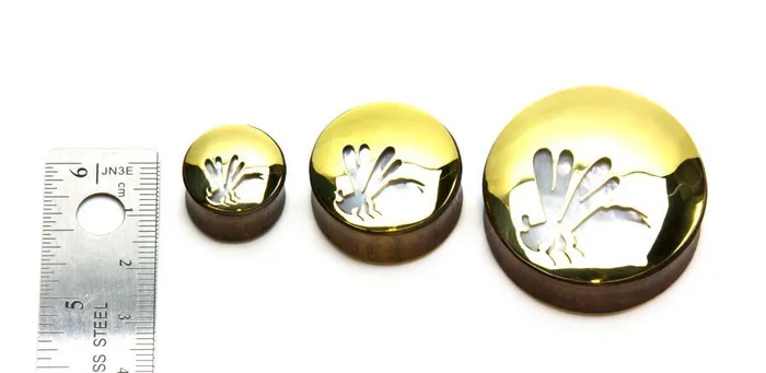 Female Sex Toys Hornet Negative Space Art Plugs 12mm38mm Sold in Pairs Elementals Organics