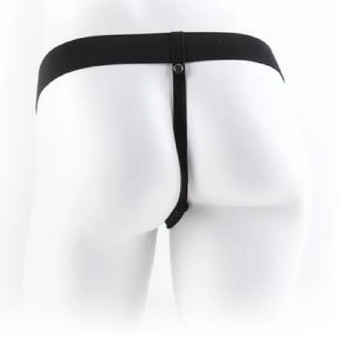 Female Sex Toys Pipedream Products Fetish Fantasy 9 Inch Hollow Dildo wBalls Strapon Harness Chocolate