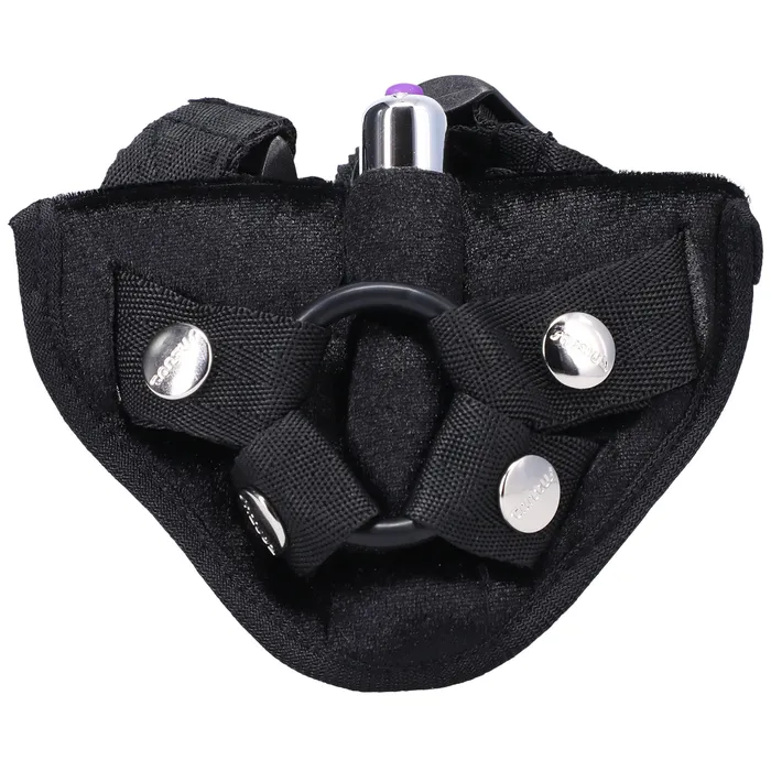 Female Sex Toys Tantus Bend Over Beginner 2 Dildos Vibrating Strapon Harness Black
