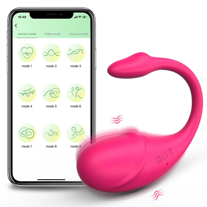 Ferdi Swan Vibrating Love Egg APP control9 Vibration Frequency FUNMATES Vibrators
