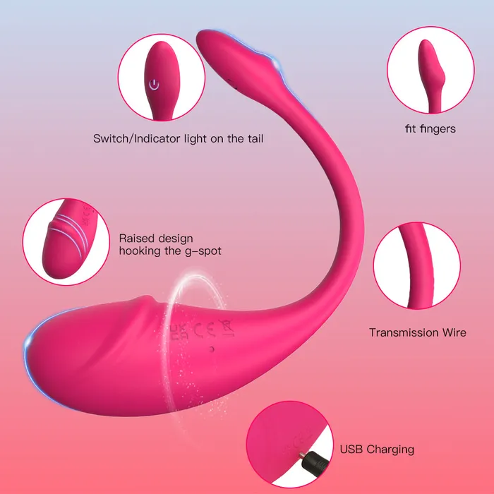 Ferdi Swan Vibrating Love Egg APP control9 Vibration Frequency FUNMATES Vibrators