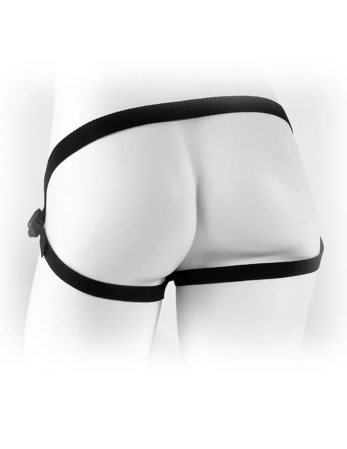 Fetish Fantasy Series Stay Put StrapOn Harness Only Fits Waists to 44 Inches Pipedream Products Female Sex Toys