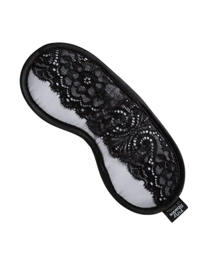 Fifty Shades Of Grey Play Nice Satin Lace Blindfold Lovehoney Vibrators
