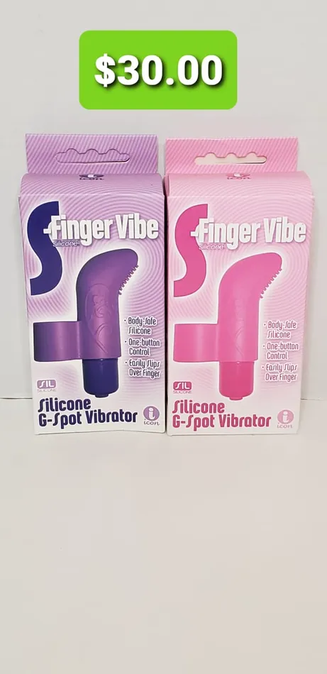 Finger Vibe Pleasher Spot Vibrators