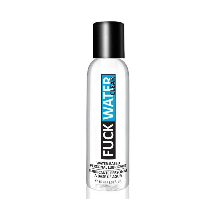 Fuck Water Clear WaterBased Personal Lubricant NonFriction Products Sexual Health Wellbeing