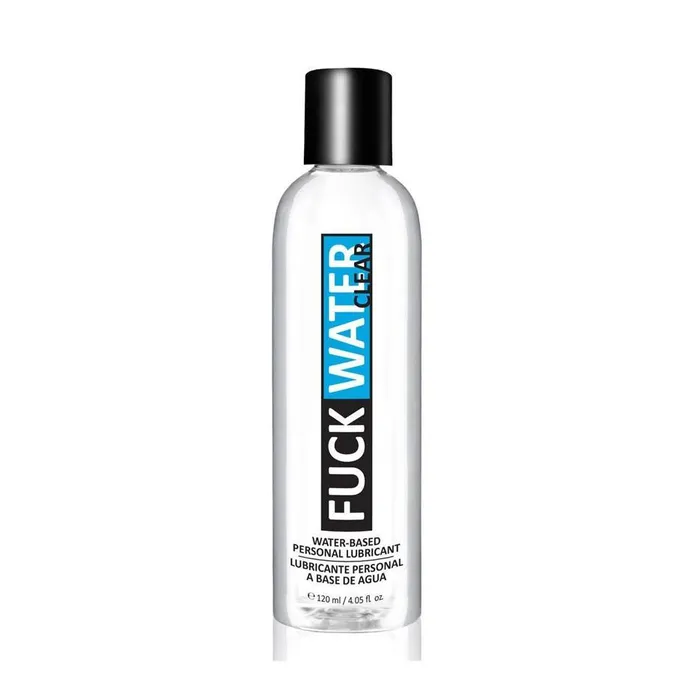 Fuck Water Clear WaterBased Personal Lubricant NonFriction Products Sexual Health Wellbeing