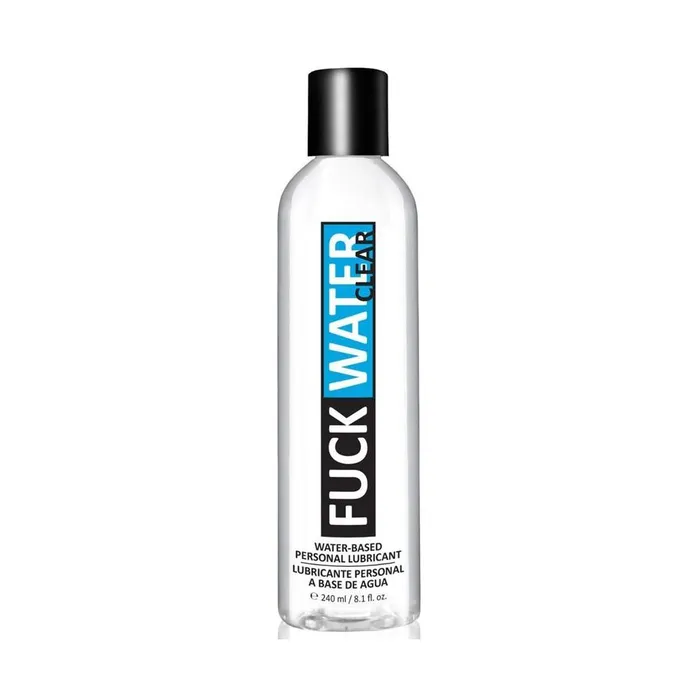 Fuck Water Clear WaterBased Personal Lubricant NonFriction Products Sexual Health Wellbeing