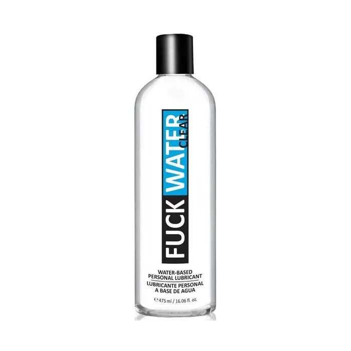 Fuck Water Clear WaterBased Personal Lubricant NonFriction Products Sexual Health Wellbeing