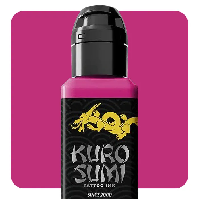 Fugiyama Pink Kuro Sumi Tattoo Ink Pick Size Kuro Sumi Vibrators