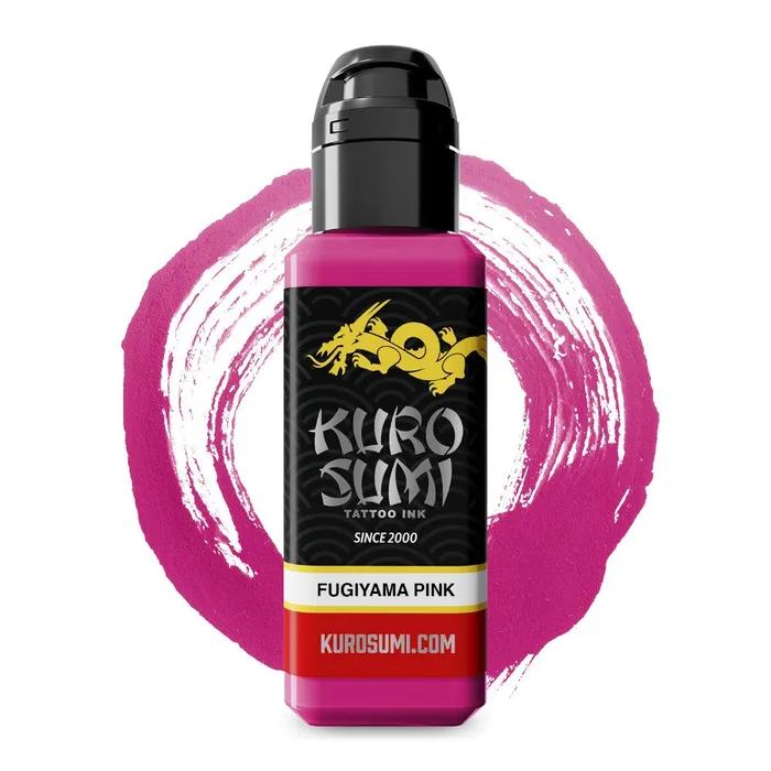 Fugiyama Pink Kuro Sumi Tattoo Ink Pick Size Kuro Sumi Vibrators